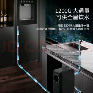 Système RO électrique commercial Binpuli intégré distributeur d'<span class=keywords><strong>eau</strong></span> en acier inoxydable noir écran tactile <span class=keywords><strong>eau</strong></span> chaude/froide pour hôtel - Product Image 6