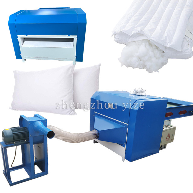 Automatic Spinning Polyester Fiber Opening Toy Stuffing Machine Waste Fiber Opening And Pillow Filling Machine