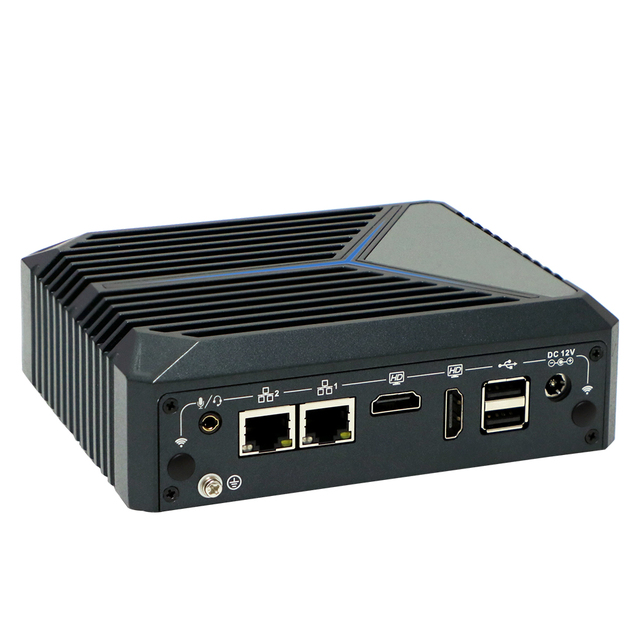 J6412 Din Rail Industrial Computer Embedded Computer