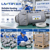 LANCHUANG Manchon chauffant électrique flexible et écologique avec tissu enduit de silicone pour usage domestique et bar