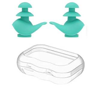 Tapones para los Oídos de Silicona Personalizados al por Mayor, Impermeables, con Reducción de Ruido, para Nadar, Jugar, Bañarse y Spa - Product Image 5