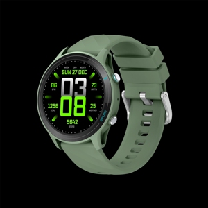 Montre intelligente Drioshipping avec fonction chronographe, suivi de la fréquence cardiaque, bracelet en silicone, réponse aux appels et calendrier - Product Image 4