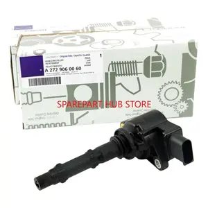 Bobine d'allumage d'origine A2729060060 pour <span class=keywords><strong>Mercedes</strong></span> Benz M272 C280 SLK300 E300 <span class=keywords><strong>E350</strong></span> R350 ML350 S300 S350 GL450 GLK300 État neuf - Product Image 1