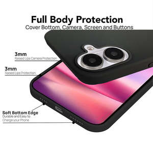 Funda Protectora para Teléfono Celular con Logotipo Personalizado para <span class=keywords><strong>iPhone</strong></span> 16 15 14 13 12 11 Pro Max, Funda <span class=keywords><strong>de</strong></span> Silicona Antigolpes - Product Image 6