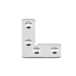 Support de miroir en aluminium, support d'angle en forme de L à 90 degrés pour connexion de meubles, placage de zinc durable - Product Image 3