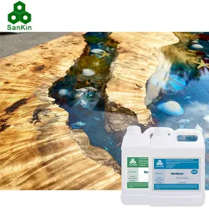 Best Quality Epoxy Resin River Table Extra Cheapest High Gloss Ab Glue Deep Pour Epoxy Resin Mold Table Epoxy Resin