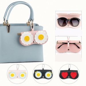 กระเป๋าใส่แว่นตาแฟชั่นน่ารักลายการ์ตูน PU สำหรับผู้หญิง ขายส่ง - Product Image 5