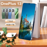 OnePlus 13 5G Débloqué Android 13 Téléphone Portable Écran HD 7,3 Pouces 16 Go+1 To Double SIM GSM Téléphones Mobiles Intelligents 5G