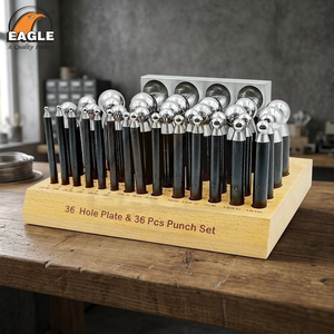 Eagle - Juego de 36 Placas de Acero Inoxidable para Grabado y Joyería con 36 Punzones, 5.8 kg - Product Image 3