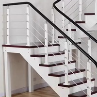 Système de garde-corps moderne en acier inoxydable à conception personnalisable pour balcon d'hôtel, villa, centre commercial, escalier extérieur, garde-corps à câbles, haute protection