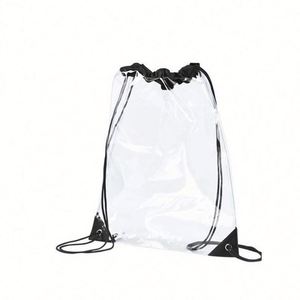 กระเป๋าใสแบบมีเชือกผูกสำหรับงานอีเว้นท์ สนามกีฬา หรือสถานที่จัดงาน  พร้อมปักชื่อแบบโมโนแกรมส่วนตัว - Product Image 4