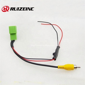 Adaptateur de caméra de recul pour voiture Connecteur de faisceau de câbles pour SX4 S-Cross 2013 à 2018 Écran Entrée vidéo Câble RCA - Product Image 5