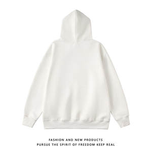 Logo personalizzato 350g di cotone pesante a spirale <span class=keywords><strong>felpa</strong></span> in cotone 100% cappotto con cappuccio giacca con <span class=keywords><strong>cerniera</strong></span> stile Casual sciolto per gli uomini autunno digitale - Product Image 6