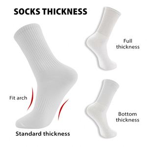 Aida Brand Cotton Soccer Crew Football Athletic Anti slip Designer Custom <b>Grip</b> Sports <b>Socks</b> logo Calcetines Men - Product Image 2