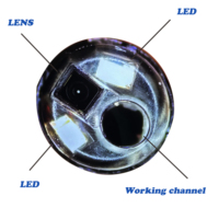 Pièces d'endoscope jetables à usage unique, en acier pliable, étanches, rechargeables par USB, 6.3 FR, 7.5 FR, 8 FR