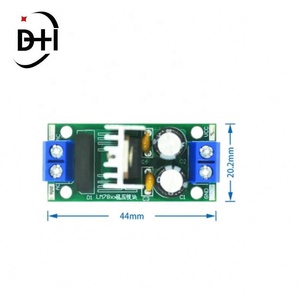 Módulo de Fuente de Alimentación con Regulador de Voltaje de Tres Terminales LM7805 L7805, 5V 1.5A, Convertidor de Potencia, Rectificador, Filtro - Product Image 3