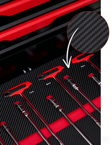 Coffret à <span class=keywords><strong>outils</strong></span> roulant robuste avec 691 pièces, ensemble <span class=keywords><strong>complet</strong></span> d'<span class=keywords><strong>outils</strong></span>, <span class=keywords><strong>chariot</strong></span> à <span class=keywords><strong>outils</strong></span> pour mécanicien - Product Image 4