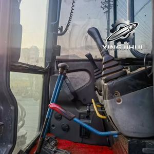 Excavatrice d'occasion Hitachi Zaxis50U, 5 tonnes, marque japonaise d'origine, moteur Yanmar, godet de 0,2 m, excavatrice d'occasion avec pince à griffes. - Product Image 5