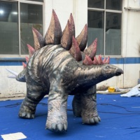 Dinosaure publicitaire gonflable géant, stégosaure gonflable pour fête