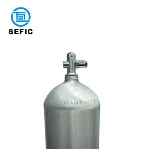 Venta al por mayor 12l Tanque de oxígeno Cilindro DE BUCEO 200Bar Cilindro de gas de aluminio - Product Image 3