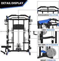 Appareil de musculation multifonctionnel commercial : Machine à câbles pour entraînement fonctionnel et musculation sélective