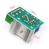 Placa de Desarrollo de Regulador de Voltaje Electrónico de Tiristores de Alta Potencia de 2000W, 50V-220V, 25A de Corriente Pico para Motor