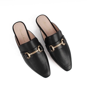 2024 Custom Factory Design Slip on <strong>Mules</strong> Custom <strong>Ladies</strong> Pour Femmes <strong>slippers</strong> a Talons square Toe Heels Custom Women Shoes <strong>Mules</strong> - Product Image 2