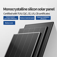 Panneau solaire monocristallin PERC haute puissance JCNS 80W, cellules de 182 mm, personnalisable pour une utilisation sur les toits industriels et commerciaux