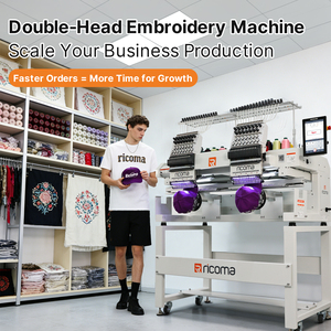 <span class=keywords><strong>Macchina</strong></span> da Ricamo Commerciale Ricoma Marquee 1502, Area <span class=keywords><strong>di</strong></span> Ricamo 50x36 cm, <span class=keywords><strong>Macchina</strong></span> da Ricamo a 2 Teste e 15 Aghi - Product Image 3