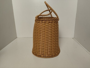 Cesto da Giardino Sospeso Moderno e Portatile, <span class=keywords><strong>Piccolo</strong></span> Cesto per Fiori e Palloni, Cesto da Parete in Rattan Naturale - Product Image 2