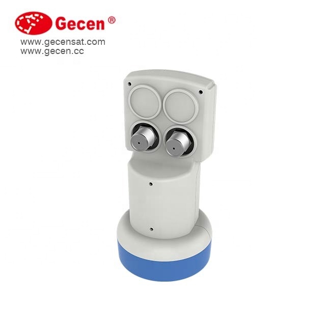 GKF-2142 Gecen Full HD 1080P Dual LNB High Gain Universal Ku Band Twin Lnb