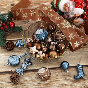 Set Ornamen Pohon Natal Grosir, Bola-bola Hias, Permen Lollipop, Dekorasi Gantung untuk Dekorasi Rumah, Pesta, dan Acara Liburan - Product Image 3