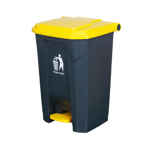 Pedal Trash Can 20L 30L 50L 80L 100L <b>Square</b> Indoor Outdoor Kitchen Household Waste <b>Bin</b> With Lid - Product Image 5