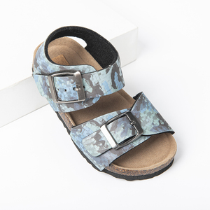 Sandali da spiaggia Casual da bambino in Sole di sughero Casual Comfort da bambino sandali da spiaggia antiscivolo mimetici - Product Image 1