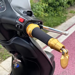 Accessoires pour <span class=keywords><strong>moto</strong></span> Vespa GTS 300 GTV 300 Sprint Primavera 150, poignées <span class=keywords><strong>de</strong></span> <span class=keywords><strong>guidon</strong></span>, <span class=keywords><strong>embout</strong></span> <span class=keywords><strong>de</strong></span> <span class=keywords><strong>guidon</strong></span> avec mini rétroviseur - Product Image 6