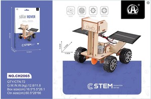 Wissenschaftliches Experiment handbetriebener Generator Schüler Technologie Produktion Entwickeln Kinder kreative Erfindung handgefertigte Spielzeuge - Product Image 2