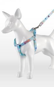 Arnés Ajustable para Perro con Estampado de Dibujos Animados y Cierre de Hebilla para Perros Pequeños, Estilo Poliéster Azul Claro - Product Image 2