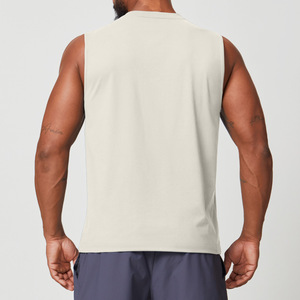 Débardeur de sport pour homme, style européen et américain, sans manches, couleur unie, respirant et anti-transpiration, pour le yoga et le fitness - Product Image 2