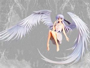 Figura de Anime <span class=keywords><strong>Angel</strong></span> <span class=keywords><strong>Beats</strong></span> Tachibana Kanade con Alas en Caja, Muñeca de PVC, Modelo de Juguete Inspirado en el Personaje de Frozen, Escala 1:12, Decorativa - Product Image 5
