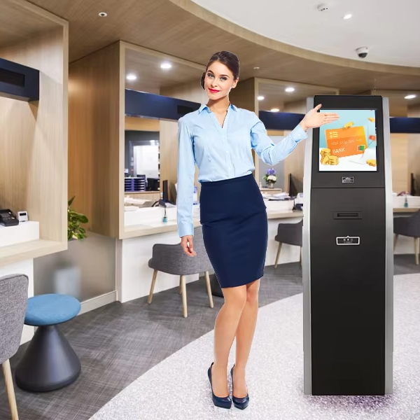 21.5 Inch Bank Hospital Government Service Hot Selling Intelligent Queue Call Management System