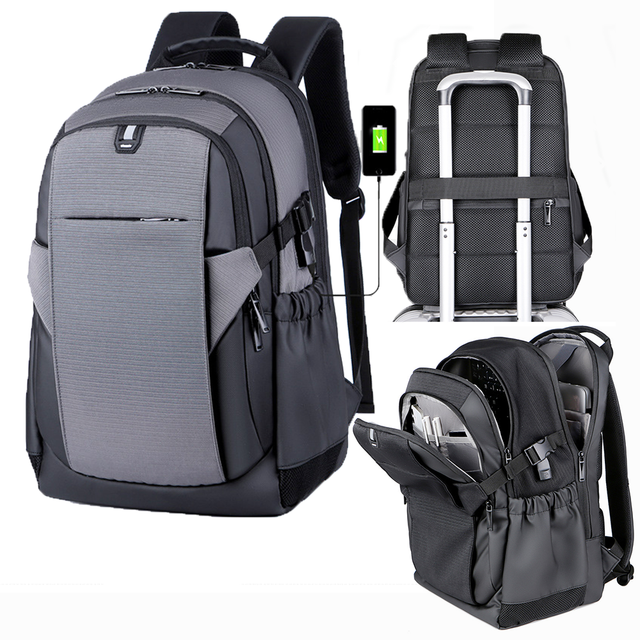 Large Capacity Anti Theft Smart Business Laptop Backpacks extra Large Oxford Waterproof Travel Laptop Backpacks with Usb