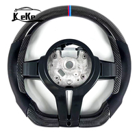 Volant en fibre de carbone véritable avec palettes de changement de vitesse pour BMW F10 F20 F22 F30 F31 M2 F87 M3 F80 M4 F82 F85 F90 F15 E70 E90 E92