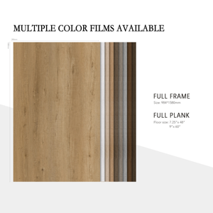 Revêtement de sol SPC imperméable de 9 pouces de large 7mm 6mm 20mil Planche de vinyle flottante LVP avec sol de 6mm pour zones humides - Product Image 3