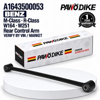 OE A1643500053 Lengan Kontrol As Roda Atas Belakang untuk Mercedes Benz W164 W251 ML280 R350 ML300 R280 ML63 Suku Cadang Mobil Tugas Berat