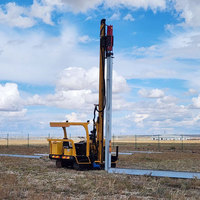 Controlador de pila solar HXR5 de alta calidad, bomba de Motor sobre orugas, tornillo de tierra fotovoltaico, estación fotovoltaica de potencia, embestida de alta carga