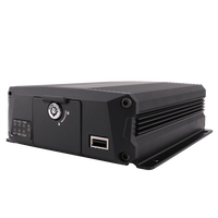 NVR 4CH 2.65 1080P avec double carte SD MDVR avec 4G GPS WiFi Caméra embarquée Enregistreur de conduite DVR mobile Système de sécurité pour bus scolaire