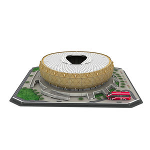 Rompecabezas 3D de papel de espuma personalizado para niños, Catar, Copa <span class=keywords><strong>Wold</strong></span>, regalo, <span class=keywords><strong>2022</strong></span> - Product Image 2