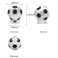 Projecteur de football intelligent best-seller d'usine pour projection à domicile, Android 11, WiFi, lampe LED, résolution maximale 4K pour courte portée