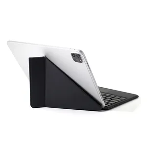 Werkseitig Universal PU Leder Wireless Keyboard Tablet Hülle mit Touchpad für Huawei Samsung iPad