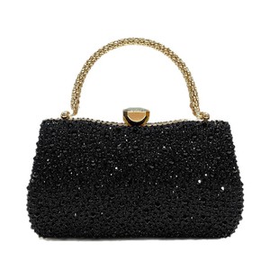 Bolso <span class=keywords><strong>de</strong></span> <span class=keywords><strong>Noche</strong></span> Elegante con Cristales y Diamantes Brillantes, Precioso Bolso <span class=keywords><strong>de</strong></span> Mano para Mujer, Ideal para Cenas o Bodas - Product Image 2